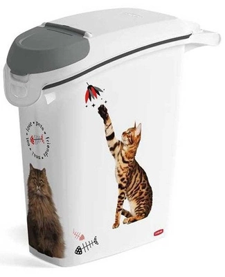 CURVER PetLife Konteineris kraikui ar ėdalui laikyti 10 kg/27 l 23,2x49,7x50,3