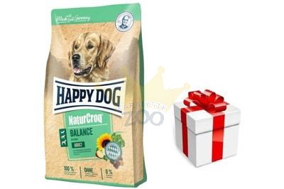  Happy Dog NaturCroq Adult Balance 15 kg + STAIGMENA ŠUNUI