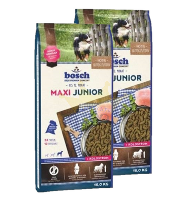 Bosch Junior Maxi (naujas receptas) 2x15kg