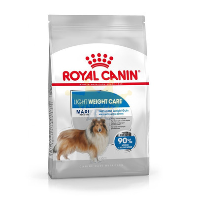 ROYAL CANIN CCN CCN CCN Maxi Light Weight Care 12 kg + šuo siurprizas, sausas ėdalas suaugusiems didelių veislių šunims, turintiems antsvorio