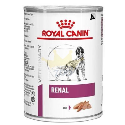 ROYAL CANIN Renal Canine 12x410g skardinė