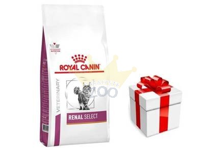 ROYAL CANIN Renal Select Feline 2kg + STAIGMENA KATEI