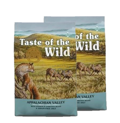 Taste of the Wild Appalachian Valley Small Breed 2x2kg - 3% PIGIAU