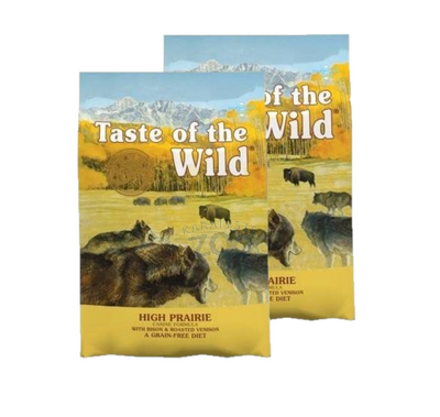 Taste of the Wild High Prairie 2x5,6 kg - 3% PIGIAU