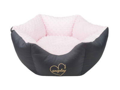 AMIPLAY- Crown 2 in 1 kūdikio lėlė - rožinė M 