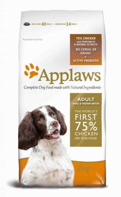 Applaws Dog Adult Small&Medium su vištiena 7,5kg