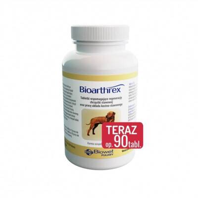BIOWET Bioarthrex - tabletės sąnarių kremzlių regeneracijai palaikyti 90 tablečių.