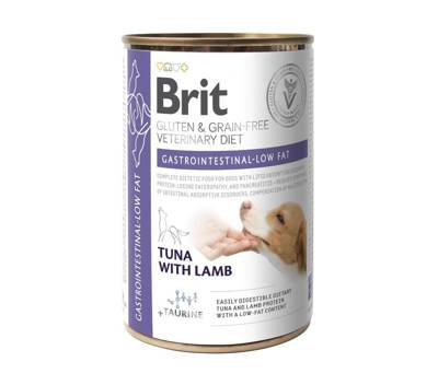 BRIT GF Veterinary Diets Dog Gastrointestinal Low Fat 400g- drėgnas maistas šunims