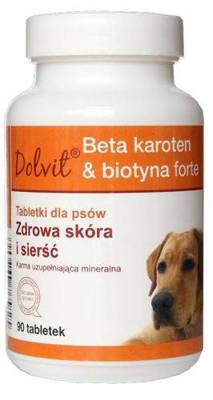 Dolvit Beta karotinas & biotinas forte 90 tab.