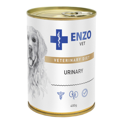 ENZO VET Urinary nuo šlapimo takų ligų su vištiena šunims 32x400g