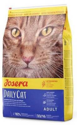 JOSERA Daily Cat 10kg begrūdis maistas + NEMOKAMAI Cat Royale Levandų bentonito kraikas 5l