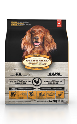 Oven Baked Tradition Dog Food Senior with Chicken 11,34kg