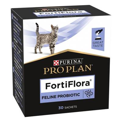 PURINA PVD FortiFlora Cat 30 paketėlių