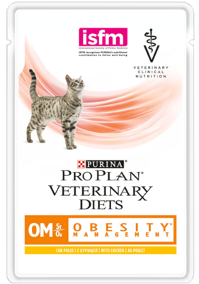 PURINA Veterinary PVD OM Nutukimo valdymas katėms 85g paketėlis