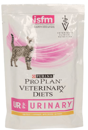 PURINA Veterinary PVD UR Urinary Cat 85g paketėlis - lašiša