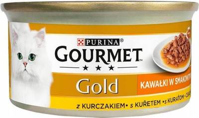 Purina Gourmet Gold Sauce Delight su vištiena 12x85g