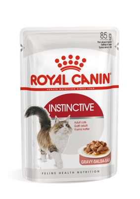 ROYAL CANIN Instinctive 12x85g padaže - drėgnas ėdalas suaugusioms išrankesnėms katėms 