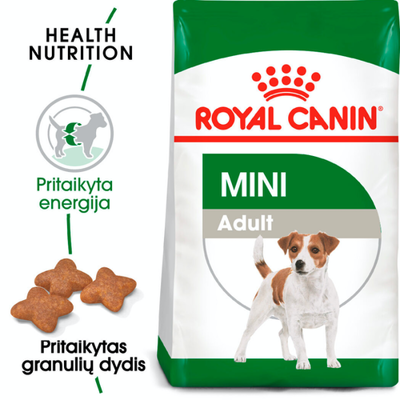 ROYAL CANIN Mini Adult 4kg sausas ėdalas suaugusiems mažų veislių šunims