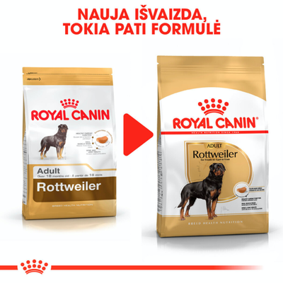 ROYAL CANIN Rottweiler Adult 12kg sausas ėdalas suaugusiems rotveilerių veislės šunims 
