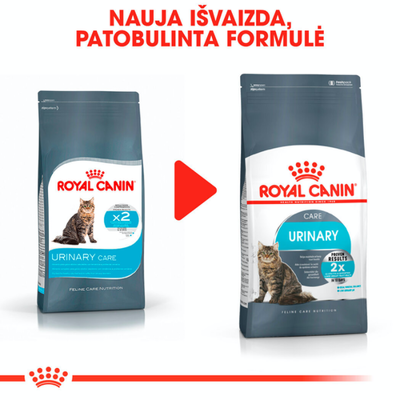 ROYAL CANIN Urinary Care 2kg sausas ėdalas suaugusioms katėms, apatinių šlapimo takų apsauga