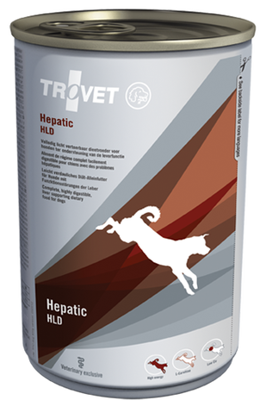 TROVET HLD Hepatic (šunims) 400g - skardinė
