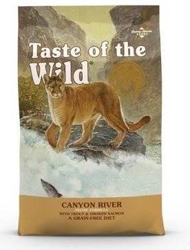 Taste of the Wild Canyon River Cat 2kg + STAIGMENA KATEI