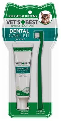 "Vet's Best" rinkinys kasdienei katės dantų priežiūrai