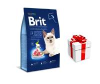 BRIT Cat Premium By Nature Sterilised Lamb 8kg + STAIGMENA KATEI