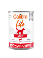 CALIBRA Dog Life Adult Beef with Carrots 400g