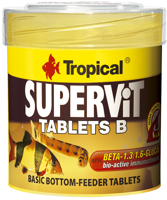 TROPICAL SuperVit Tablets B 50ml 200vnt.
